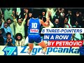 Drazen petrovic  8 three pointers in a row vs limoges  eurocup 1986