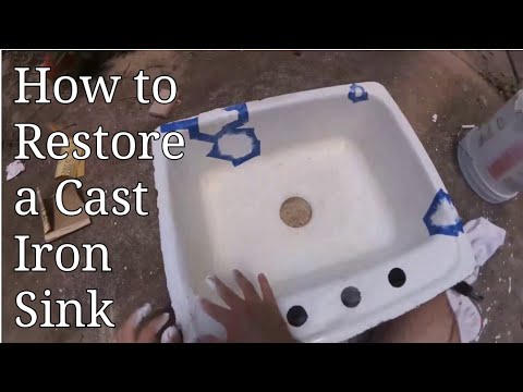 How To Restore A Cast Iron Sink