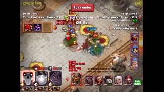 Clash of Lords 2! gregsdawn vs EVO! Hero Trials! screenshot 5