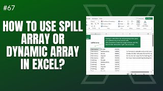 How To Use Spilled Range And Dynamic Array Formulas In Excel  Shiva Charan