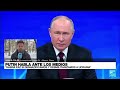 Informe desde mosc putin asegur que no habr paz en ucrania hasta que rusia logre sus objetivos