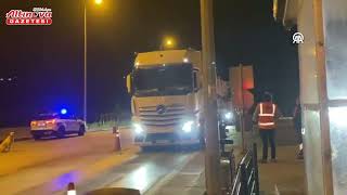 Samsunda Plakalarını Kapatarak Kantara Girmeyen 6 Tıra 461 Bin 875 Lira Ceza Kesildi