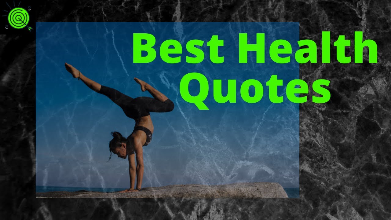 Best Health Quotes - YouTube
