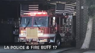 Lafd engine 46 responding