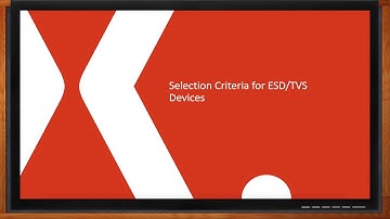 Fundamentals of ESD/TVS Protection -- Nexperia and Mouser Electronics