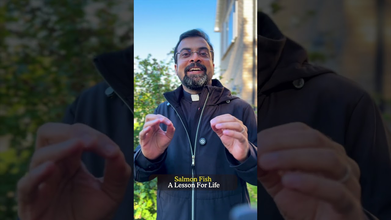 Salmon Fish |  A Lesson For Life 😍 | Fr. Jison Paul Vengasserry