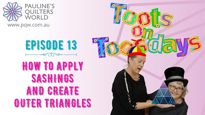 Toots On Toosdays - Episode 13-How To Apply Sashin...