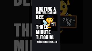 Full Run a Multiplication Bee at your school & create a math fluency culture!  #mathgames #math Update