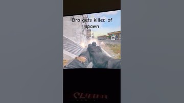 Bro get killed of spawn in #mw3 / #warzone #viralshorts