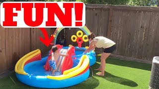 Amazon Review: Toddler Inflatable Pool Play Center!