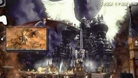 Final Fantasy 9 custom PSP menu (PS1 emulator)