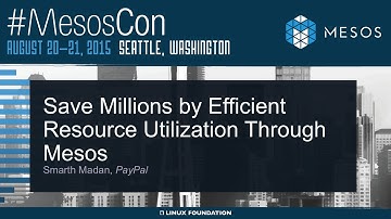 Save Millions by Efficient Resource Utilization Through Mesos