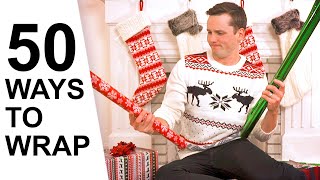 50 Ways To Wrap A Christmas Gift