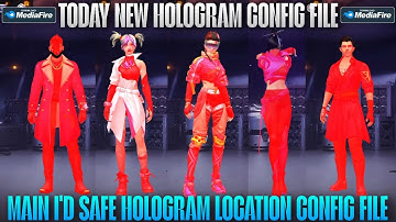 FF MAX TODAY NEW HOLOGRAM LOCATION CONFIG FILE ANTIBAN 💯 MAIN I