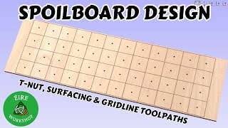 How To Design A CNC Spoilboard Using Vectric Aspire by Éire Workshop 771 views 3 months ago 25 minutes