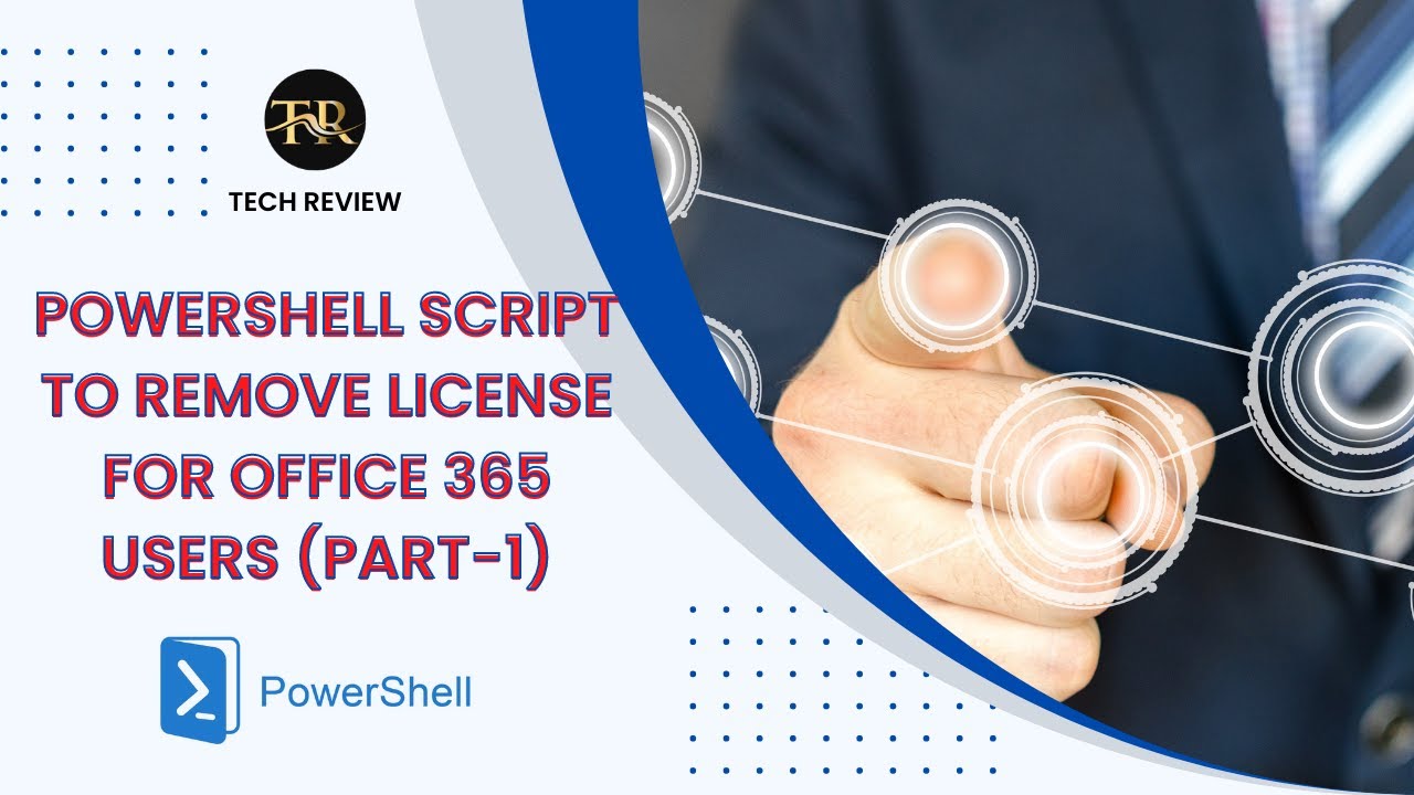 Powershell Script to Remove License for Office 365 Users (Part-1) | # powershell #office365 - YouTube