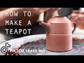 How to Make a Handmade Pottery Teapot |ASMR TIKTOK Compilation 2022|