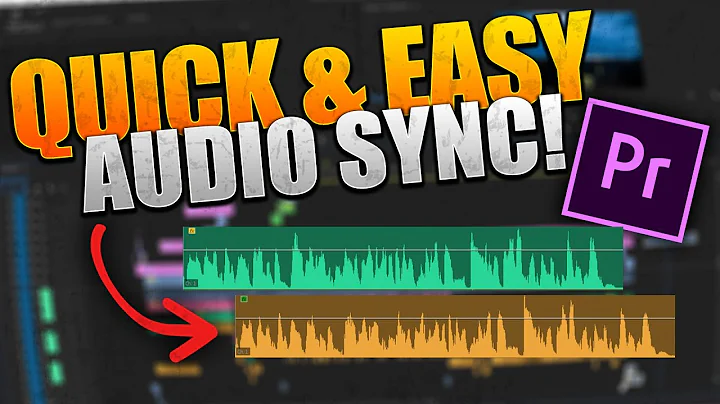 How to Automatically Sync Audio in Adobe Premiere Pro | Fastest Way To Sync Audio! (Quick & Easy!)