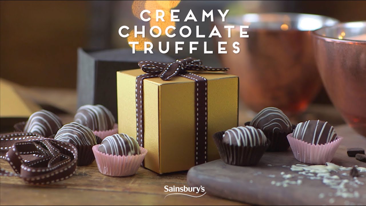 Creamy Chocolate Truffles Edible Gifts YouTube