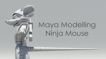 Maya Modelling Ninja Mouse
