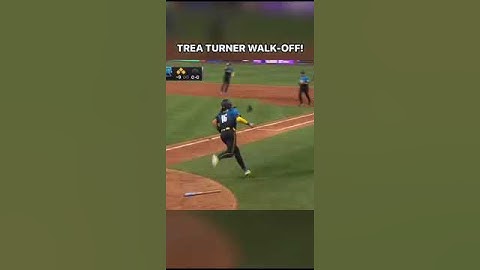 TREA TURNER WALK - OFF ! #mlb #highlights #sports #treaturner #sportshighlights #baseball #trend