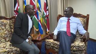 CRAZY KENNAR ACTS WITH WILLIAM RUTO