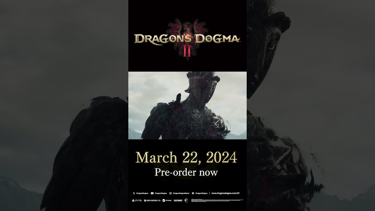 Dragon's Dogma 2 launches on March 22