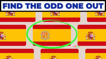 FLAG QUIZ - FIND THE ODD ONE OUT CHALLENGE #flag #quiz #challenge
