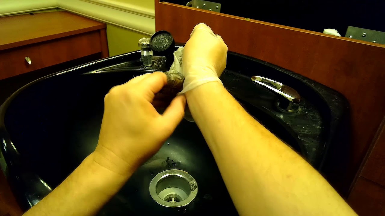 How to Clean Out A Hair Trap In A Salon Sink. YouTube