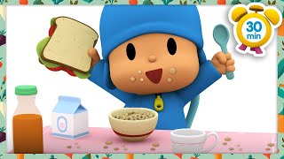 🥪 É hora de comer! [ Aprenda alimentos ] | POCOYO PORTUGUÊS do BRASIL |[30 min] Desenhos animados