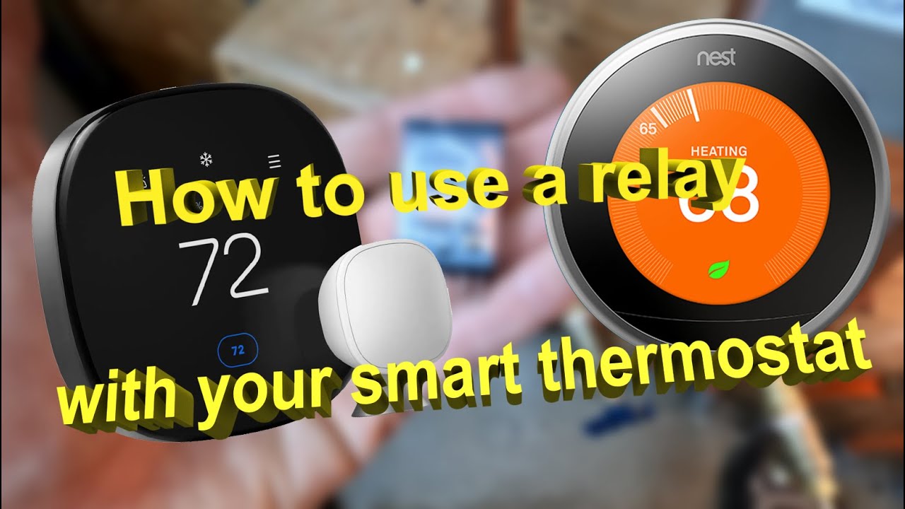 Installing smart thermostat with boiler using a relay YouTube