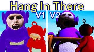 FNF Hang in There V1 vs V2 (MYTHS OF TUBBYLAND UST) (Tinky Winky vs Po) Slendytubbies