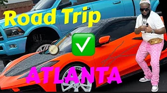 Road Trip wit Pops and Nephews to Atlanta | Cavari C8 Rick Ross Car show 2025 