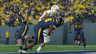 Baylor Bears vs West Virginia Mountaineers NCAA College Football October 25th, 2018 (NCAA 18-19)