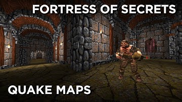 Quake Maps - Fortress of Secrets (100% completion)