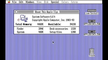Apple GS/OS v4.02 - System Software 6.0.4 (2017 Apple Computer)