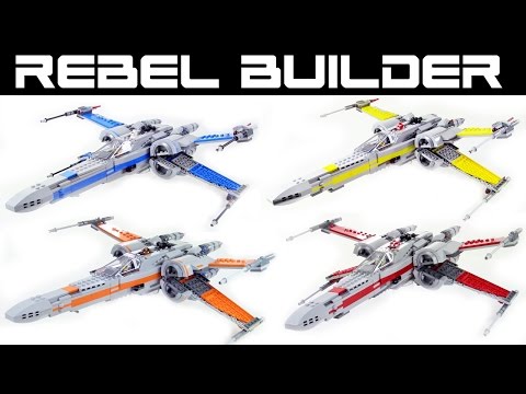 LEGO Star Wars: The Force Awakens - Poe X Wing Gameplay [1080p 60FPS HD]. 