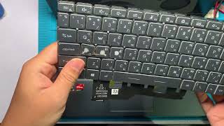 MSI Model: Modern 15 A5M Issue: keyboard malfunctioning & backlight short