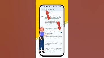 Call 📞Recording ko kaise🤔 chalu karen ❗How to turn on Calling Recording📲#shorts