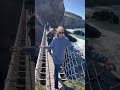 Crossing Carrick-a-Rede, Northern Ireland, Overland Tours from Candela R. 🇮🇪