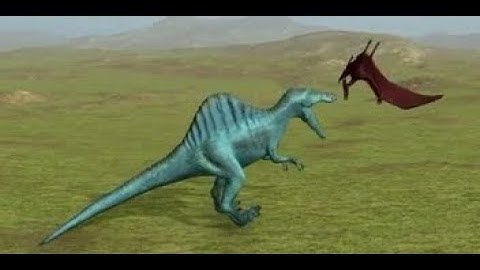 Pterodactyl vs Spinosaurus - Beast Battle Simulator
