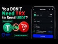 You DON’T Need TRX to Send USDT? (Here’s How) — Fix No TRX Error