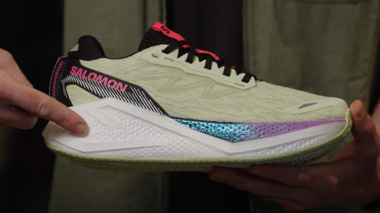 Preview of Salomon Aero Glide 4 Road-Running Shoes - Women's Video