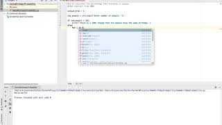Python Program Calculating the Same Birthday Probability