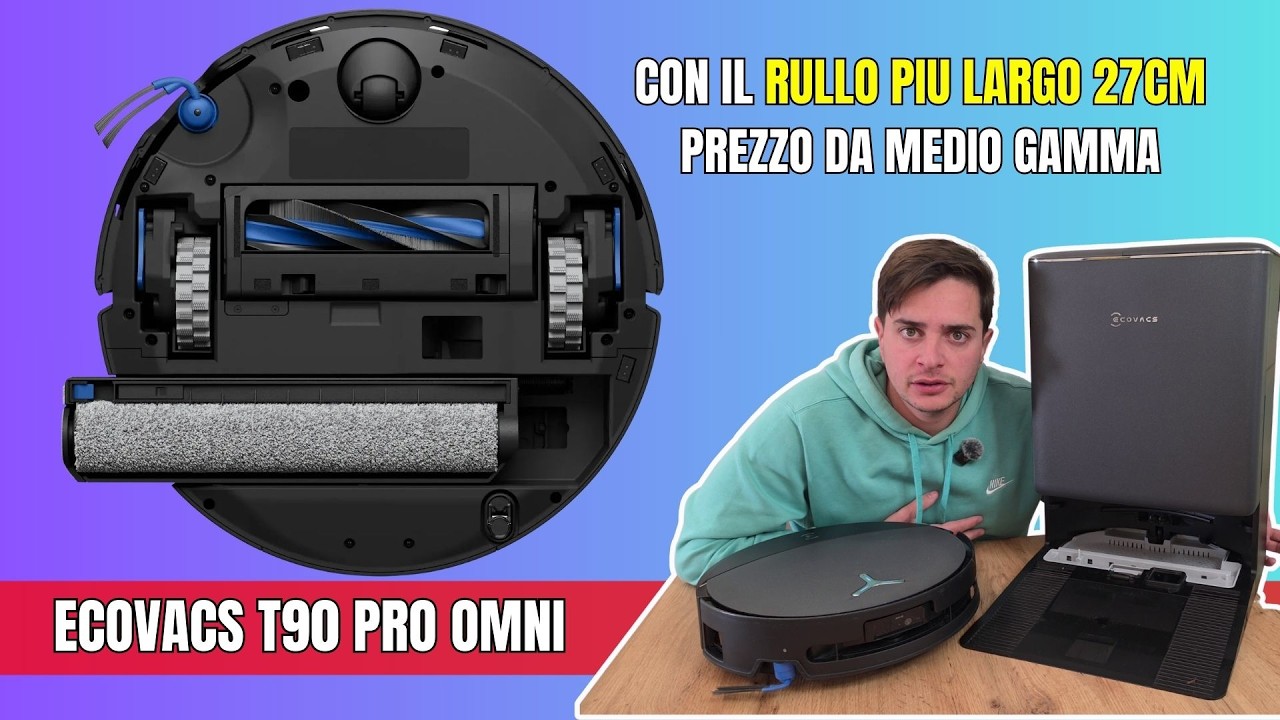 ECOVACS T90 PRO: Come lava? Recensione del miglior robot lavapavimenti con rullo rotante 2026