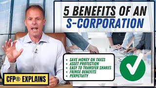 Unlocking S Corporation Benefits: 5 Key Reasons for Business Owners to Incorporate! #scorporation