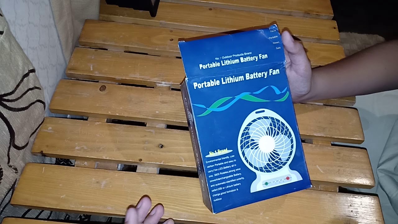 Unboxing fan - YouTube