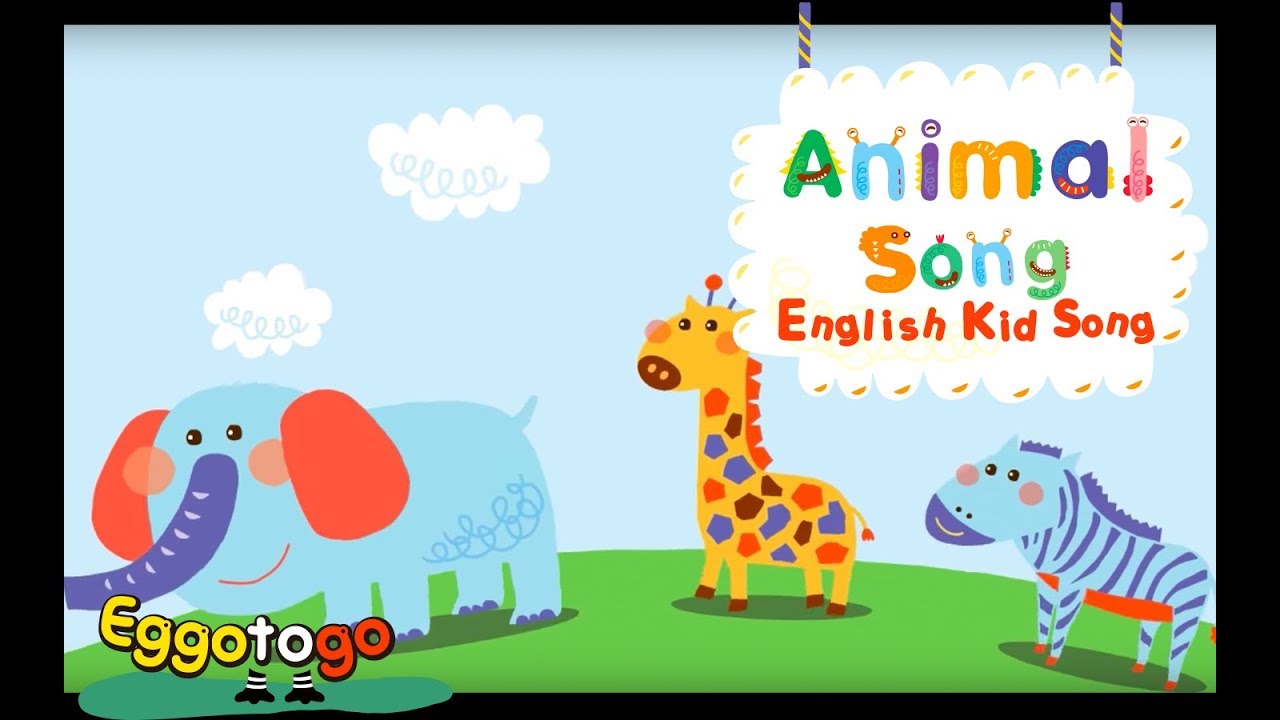 Kid Songs｜Animal English Vocabulary】Animal Song | English Vocabulary Kids  Songs | Nursery Rhymes - YouTube