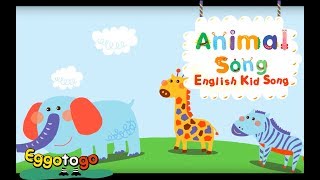 【Kid Songs｜Animal English Vocabulary】Animal Song | English Vocabulary Kids Songs | Nursery Rhymes screenshot 2