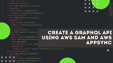 Create a GraphQL API using AWS SAM and AWS AppSync